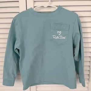 Ruffle Butts toddler long sleeve happy camper tee
